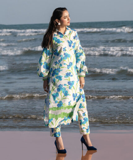 3 piece Embroidered  Lawn Suit